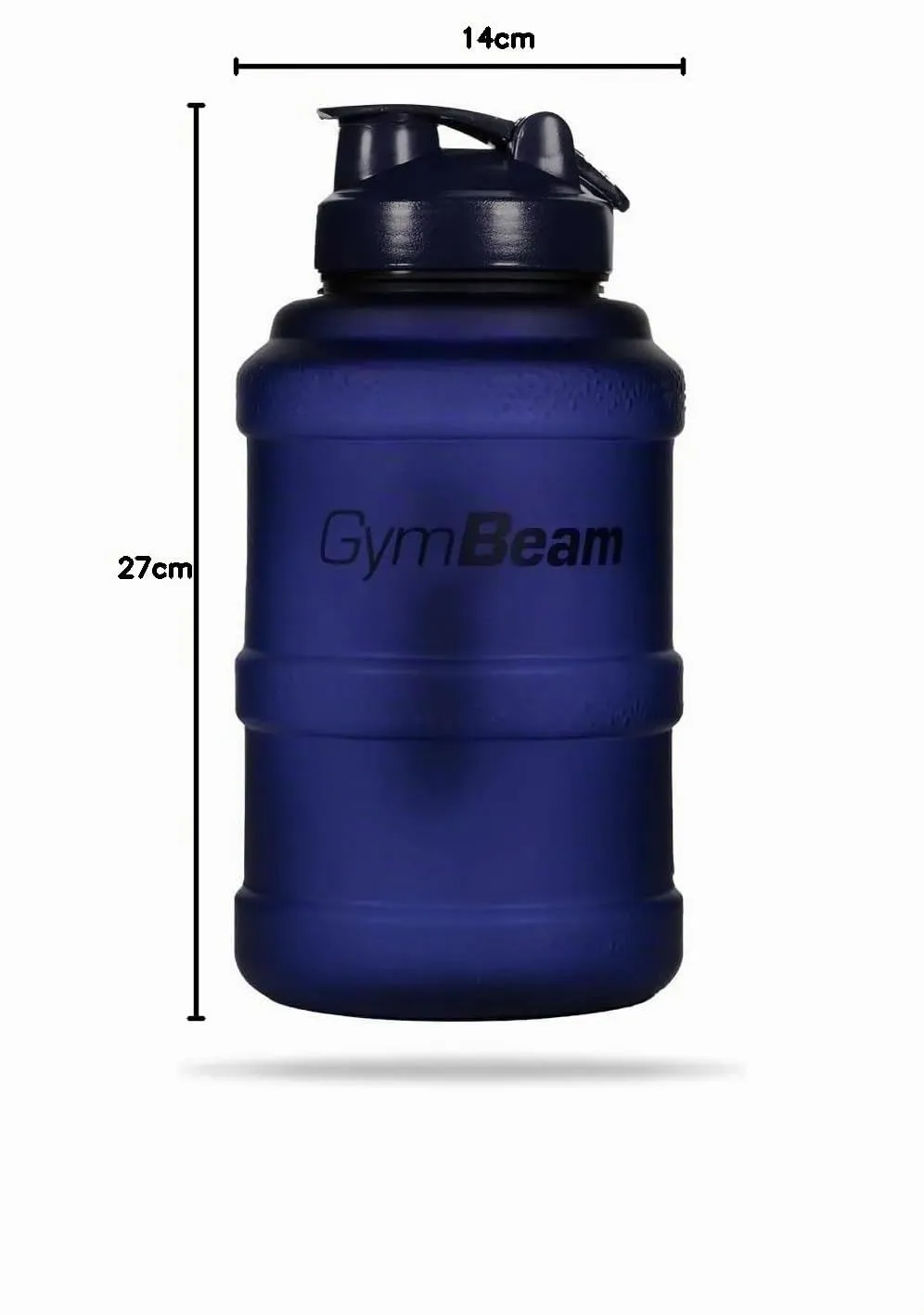 GymBeam Hydrator TT Trinkflasche 2,5 L Midnight Blue BPA-frei