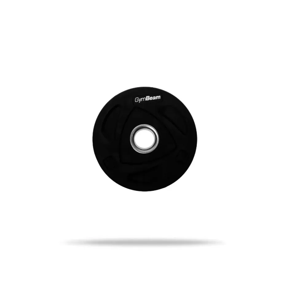 GymBeam IRON Hantelscheibe 30 mm 5 kg Gusseisen gummiert