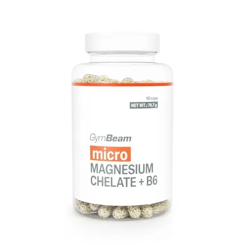 GymBeam Micro Magnesium Chelat + B6 90 Tabs magenschonend