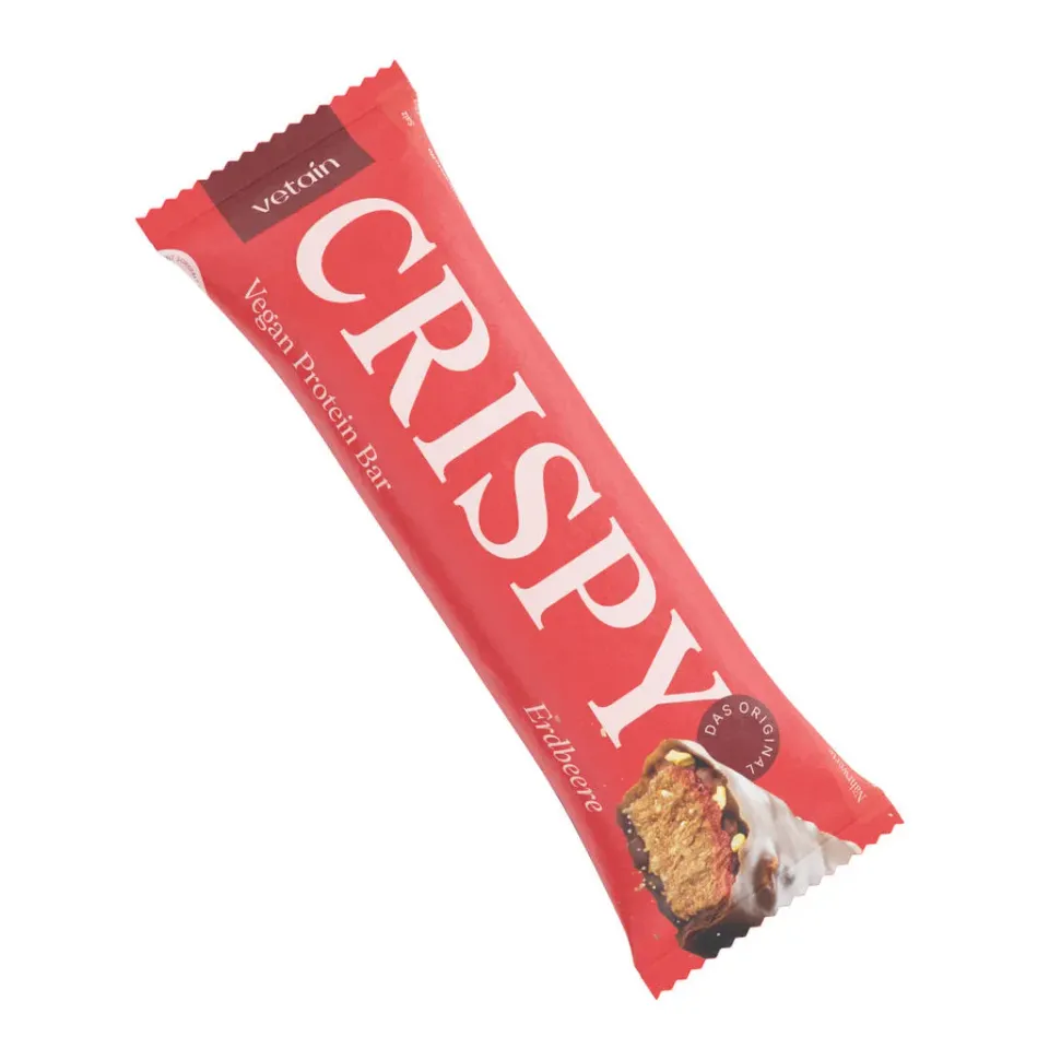 Vetain Crispy Vegan Proteinriegel Erdbeere vegan