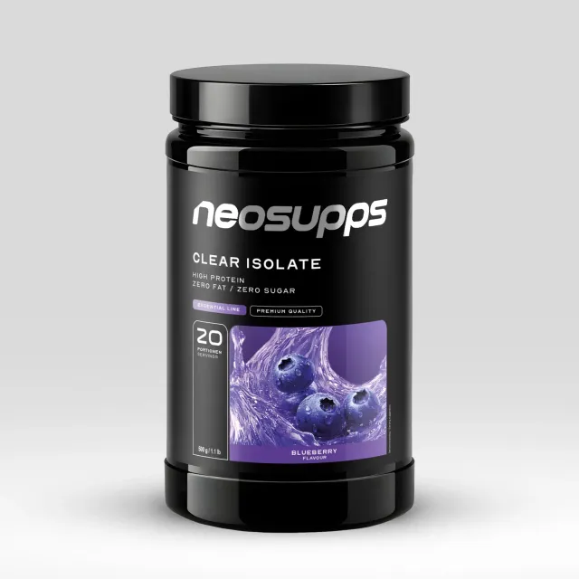 Neosupps Clear Isolate Blueberry 500g erfrischend