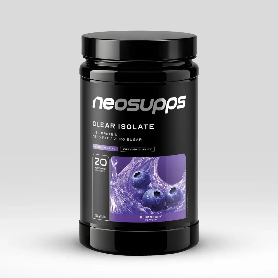 Neosupps Clear Isolate Blueberry 500g erfrischend