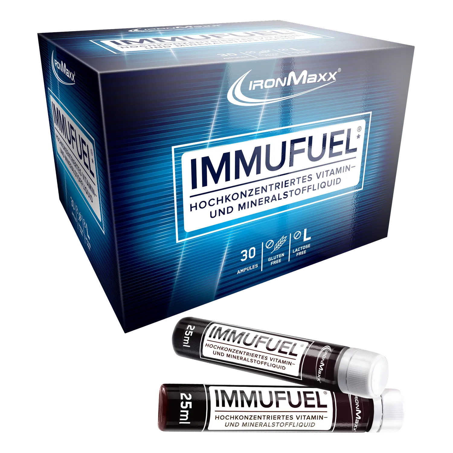 IronMaxx Immufuel Liquid 30 Ampullen 25ml
