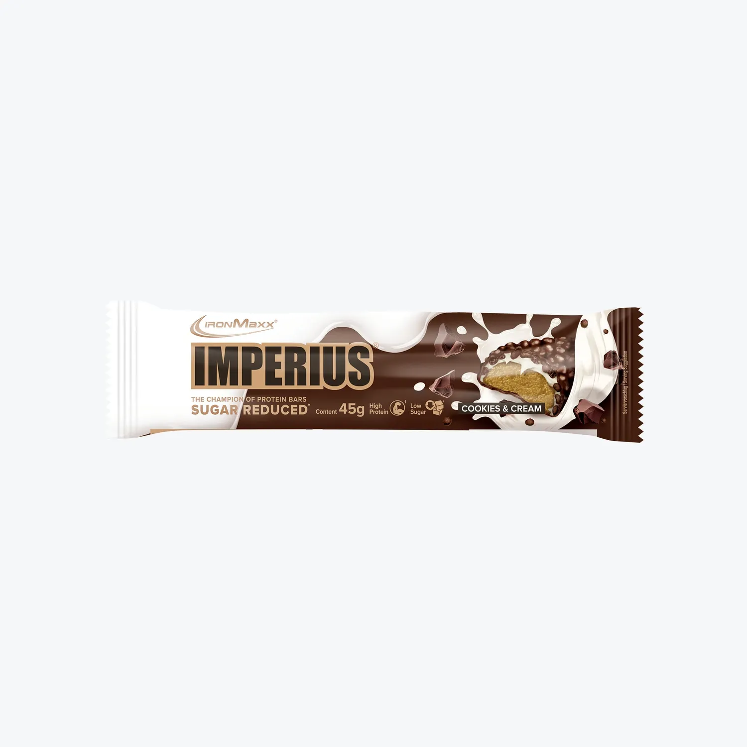 IronMaxx Imperius Proteinriegel 45g Cookies & Cream zuckerarm