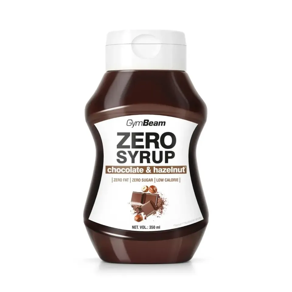 GymBeam Zero Syrup Haselnuss Schokolade 350ml zuckerfrei