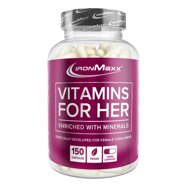 IronMaxx Vitamins for Her Kapseln 150 Stk für Frauen