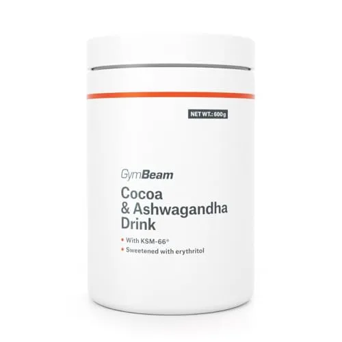 GymBeam Kakao & Ashwagandha Pulver 600 g zuckerfrei
