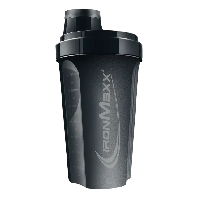 IronMaxx Shaker 700 ml Deep Black BPA-frei