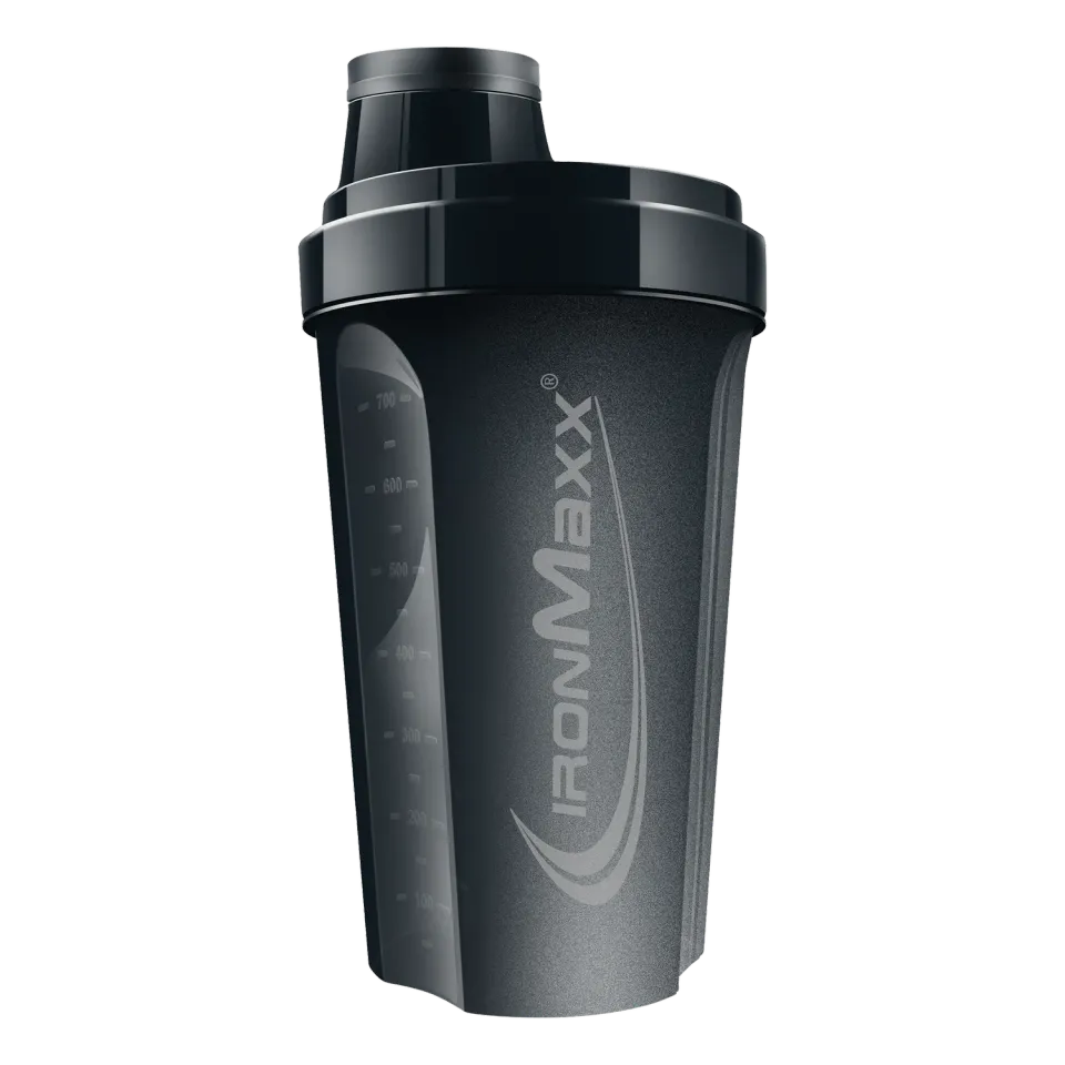 IronMaxx Shaker 700 ml Deep Black BPA-frei
