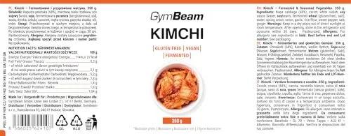 GymBeam Kimchi fermentiertes Gemüse vegan 350g