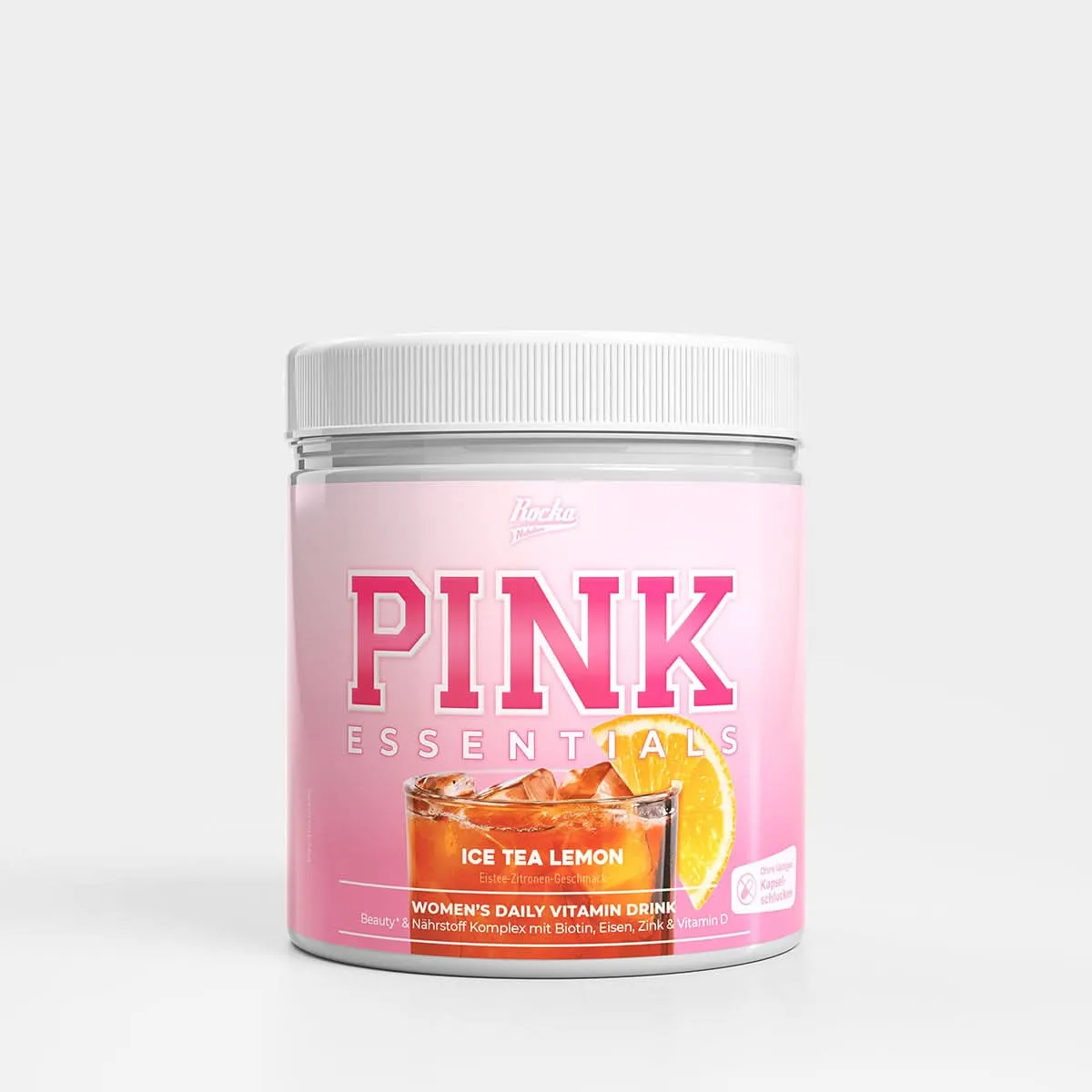 Rocka Pink Essentials Vitamindrink 480g zuckerfrei