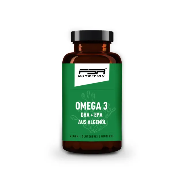 FSA Nutrition Omega 3 Algenöl DHA EPA Kapseln vegan