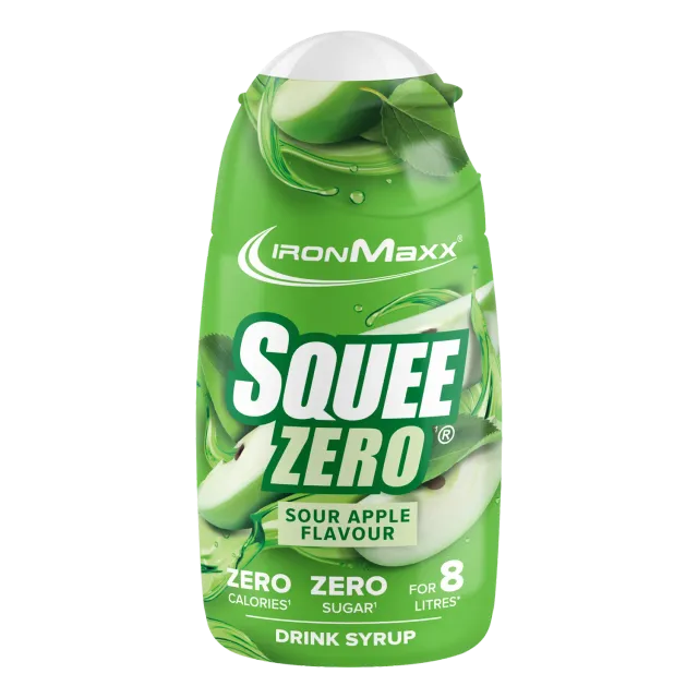 IronMaxx SqueeZero Sirup Sour Green Apple 65ml zuckerfrei