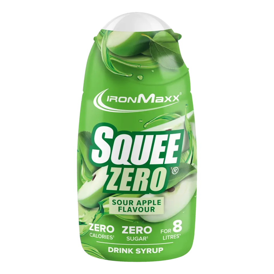 IronMaxx SqueeZero Sirup Sour Green Apple 65ml zuckerfrei