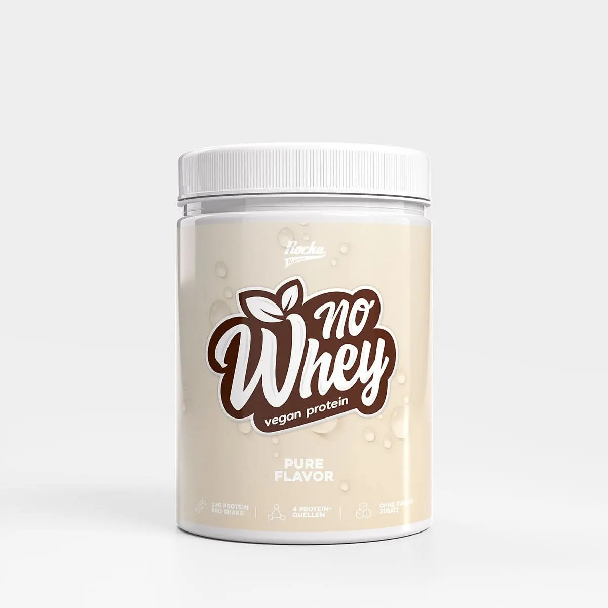 Rocka Nutrition Protein Shake veganes Proteinpulver 900g cremig