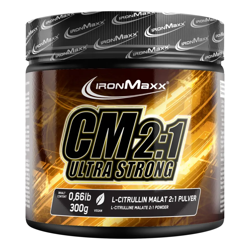 IronMaxx Citrullin Malat 2:1 Pre-Workout Pulver 300g vegan