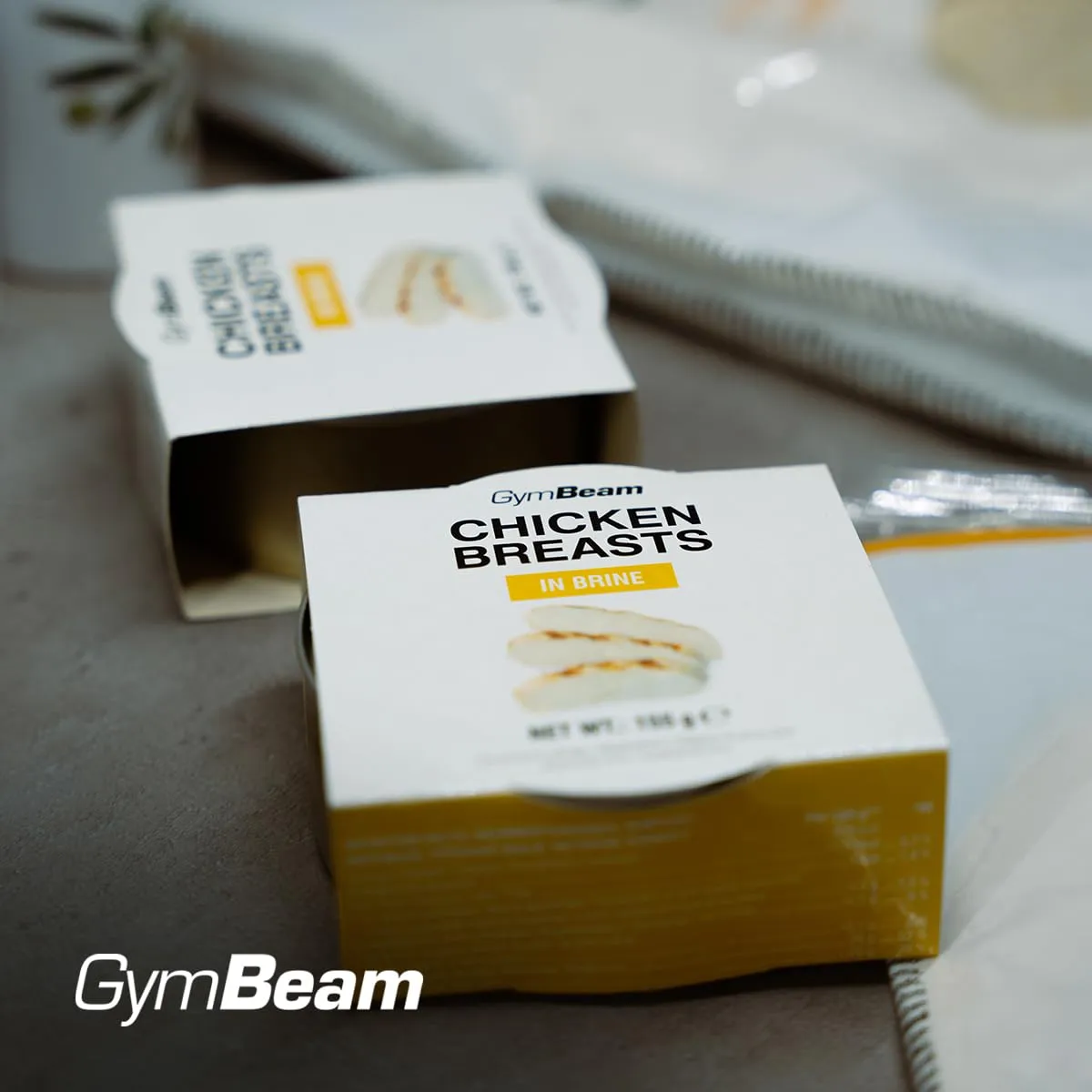GymBeam Hähnchenbrust Salzlake 12x155g Dose