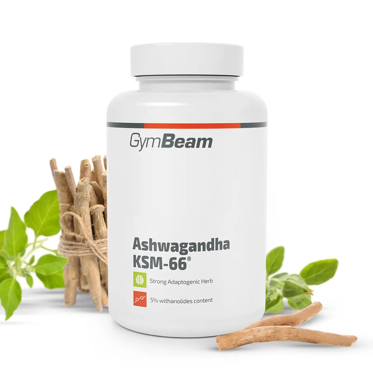 GymBeam Ashwagandha KSM-66 Kapseln 90 Stk 200 mg