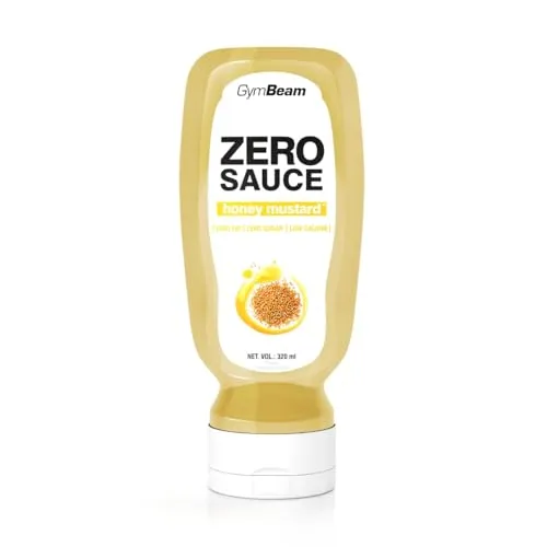 GymBeam Zero Sauce Honig-Senf Sauce 320 ml zuckerfrei