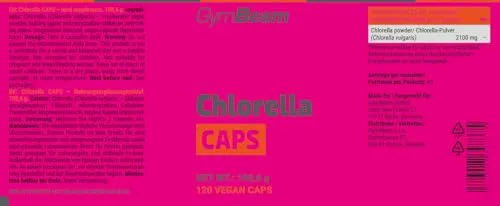 GymBeam Chlorella CAPS Kapseln 120 Stk vegan