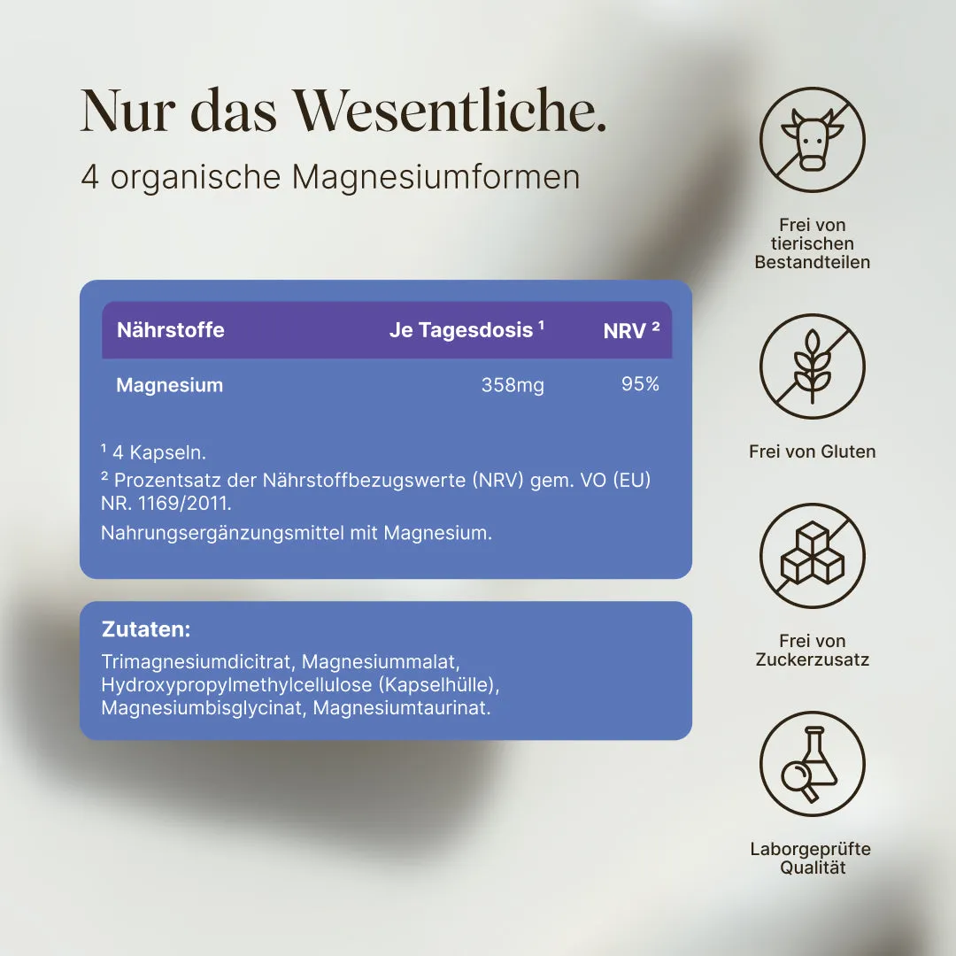 VETAIN Magnesium Complex 180 Kapseln Multi-Form