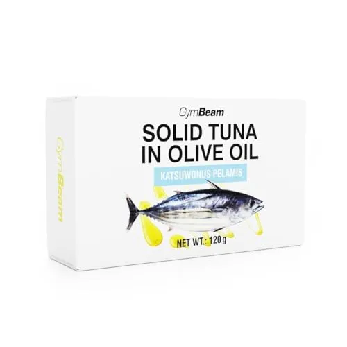 GymBeam Thunfisch in Olivenöl 25 x 120 g proteinreich