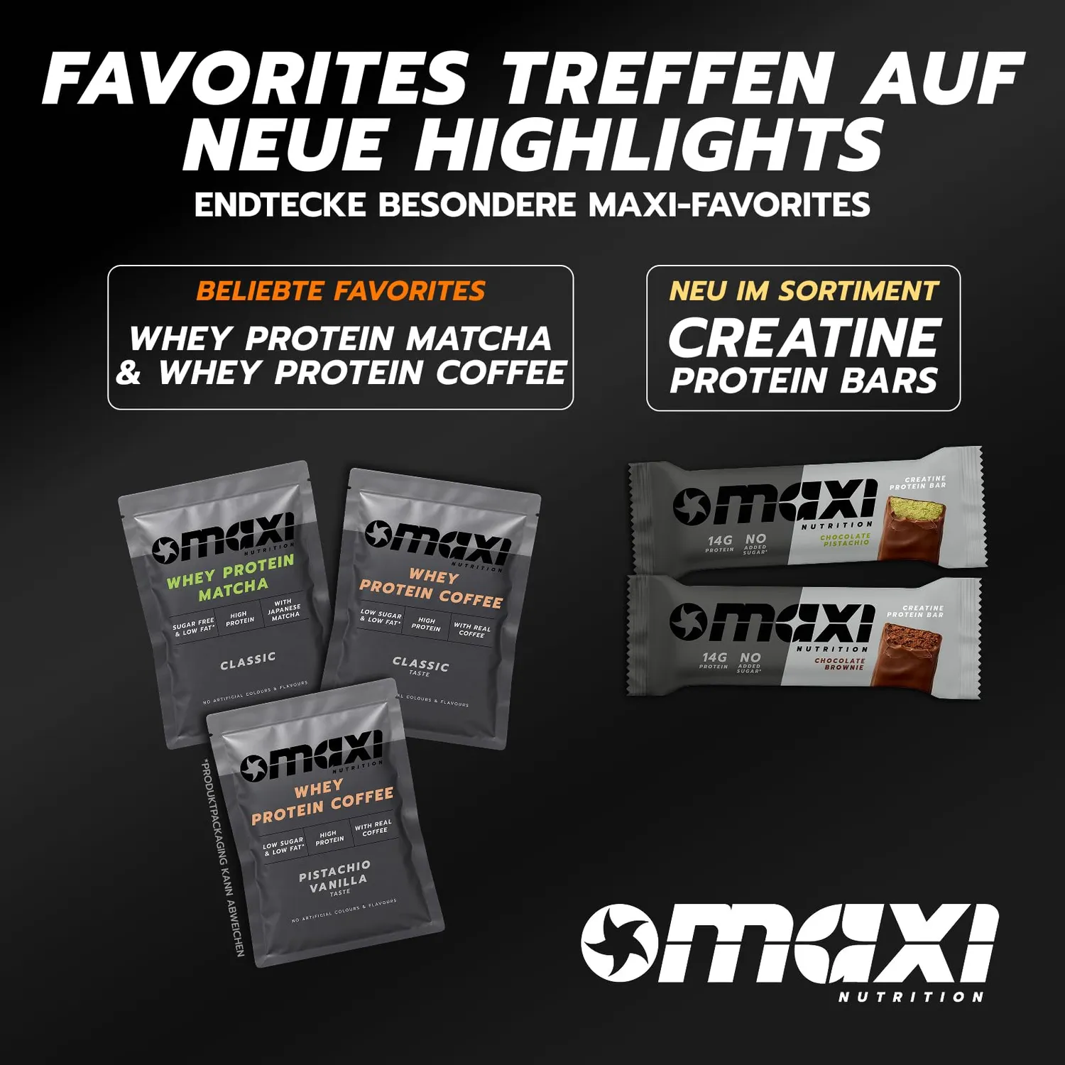 MaxiNutrition Protein Adventskalender 2026 24 Türchen 890g