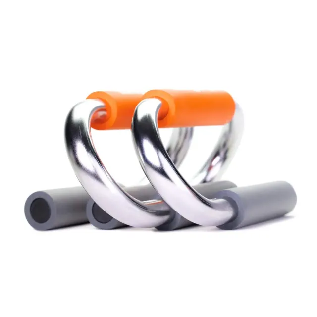 GymBeam Push Up Bar Liegestützgriffe Stahl S-Form