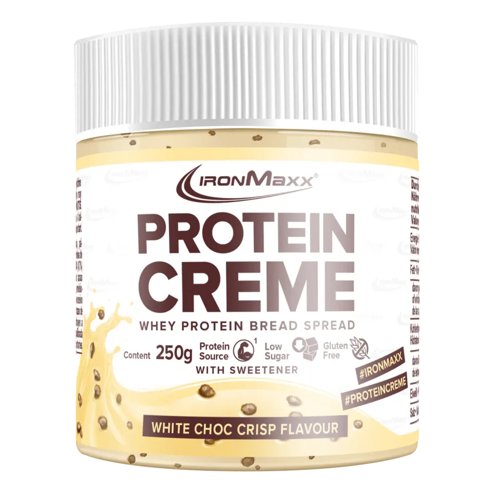 IronMaxx Protein Creme White Choc Crisp Aufstrich 250g