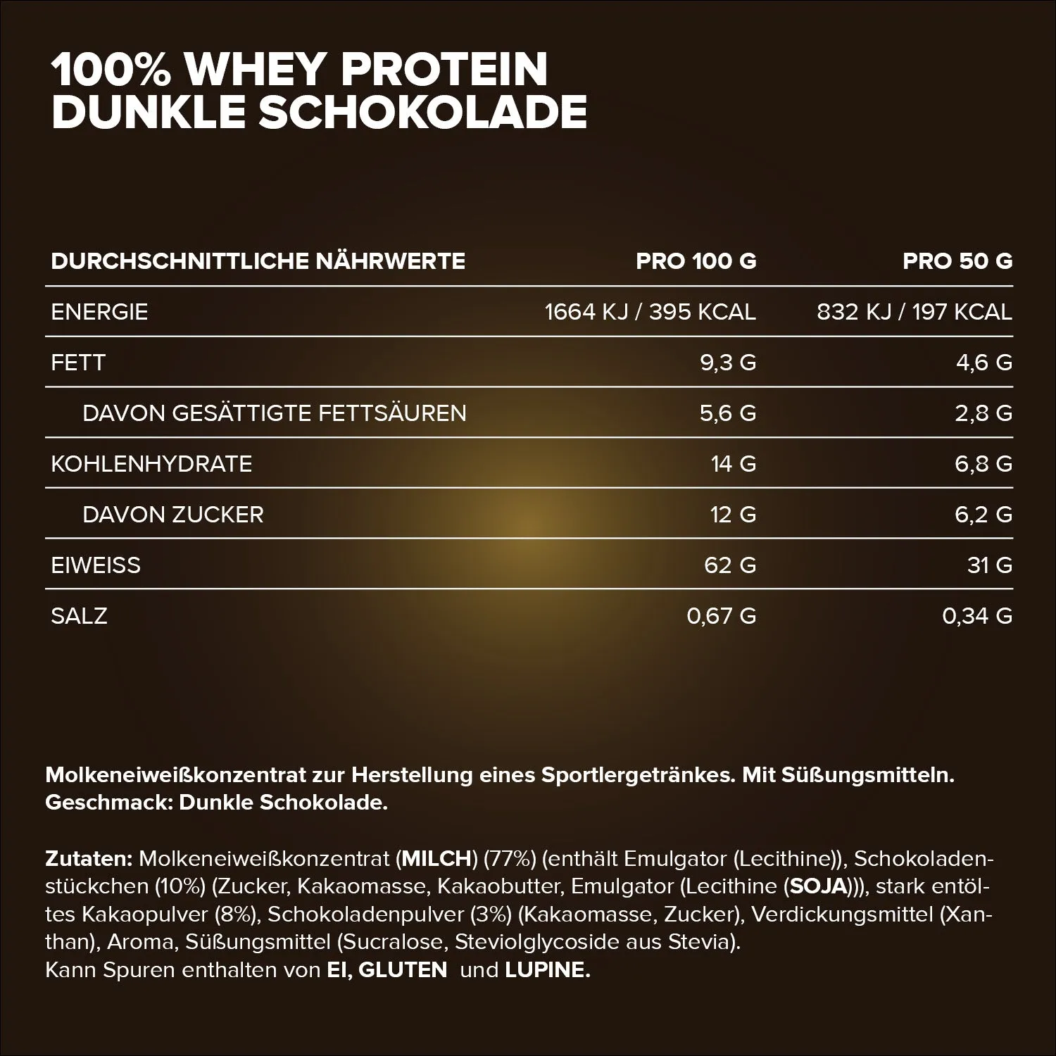 IronMaxx 100% Whey Protein Pulver 900g Dark Cocoa