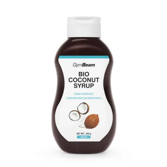 GymBeam Kokosnuss Sirup Bio 250 ml vegan