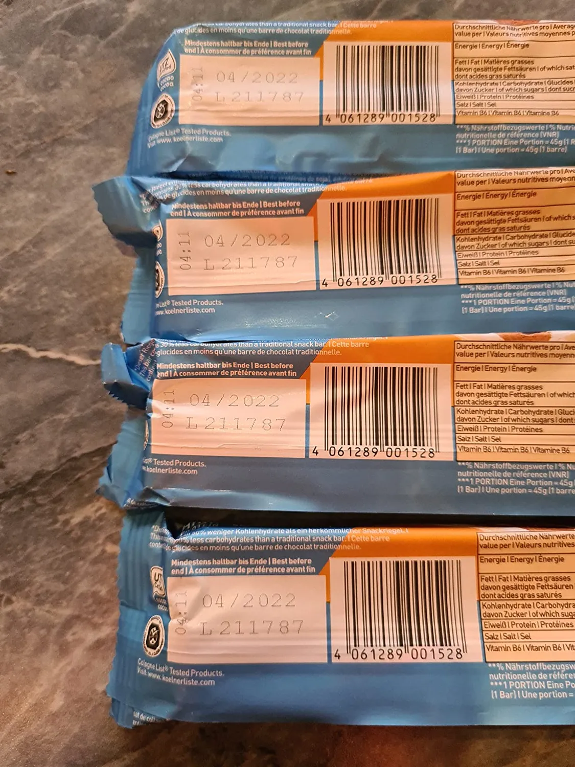 MaxiNutrition Premium White Chocolate Peanut Riegel 18x45g