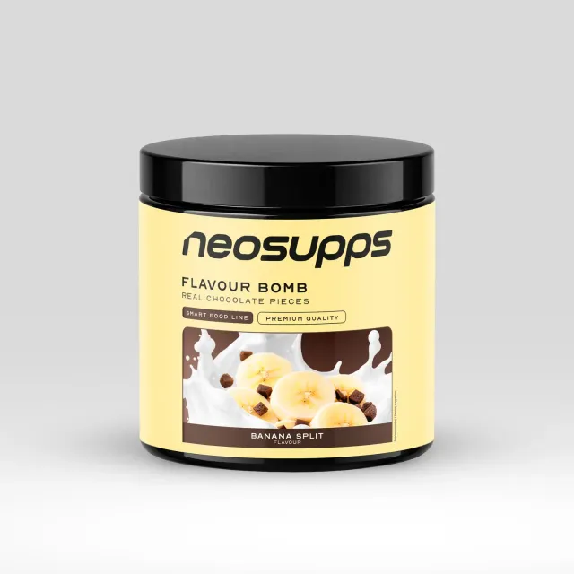 Neosupps Flavour Bomb Banana Split Pulver 250g Diät