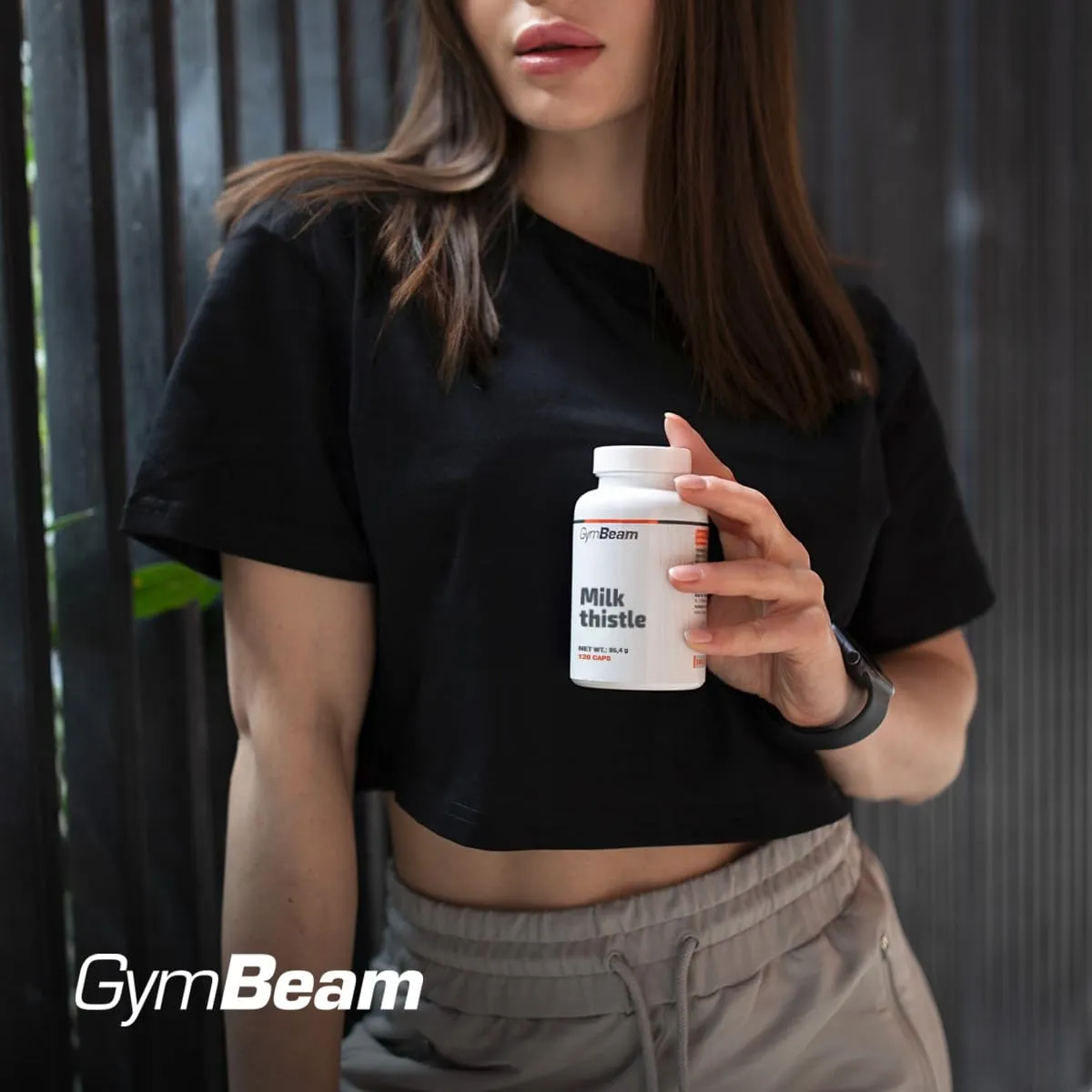 GymBeam Mariendistel Kapseln 120 Stück Silymarin