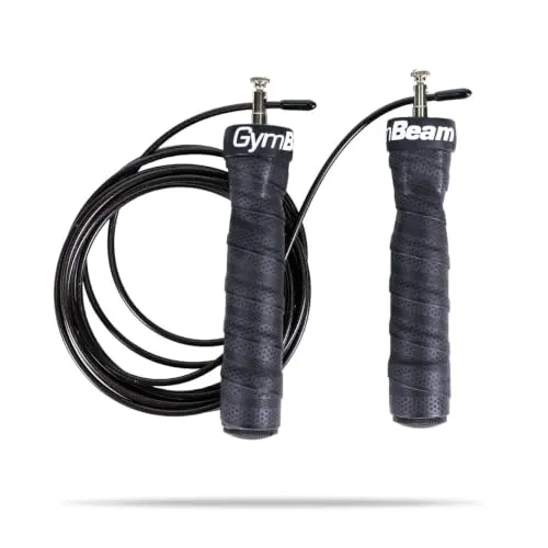 GymBeam Springseil mit Gewichten Stahlseil 3 m