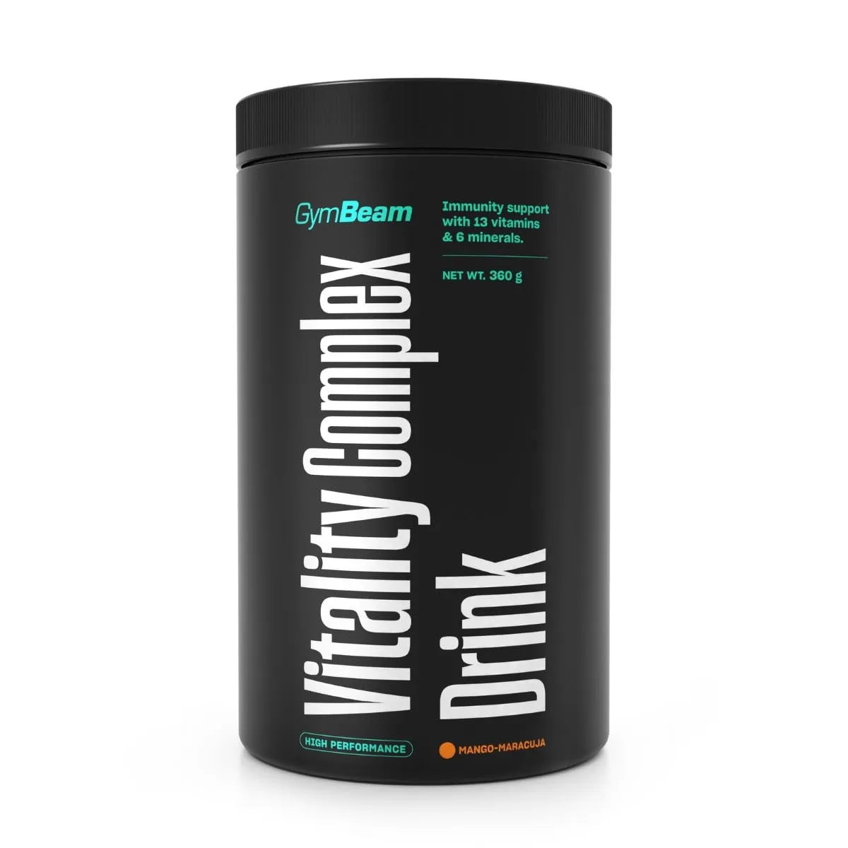 GymBeam Vitality Complex Drink Grüner Apfel 360 g