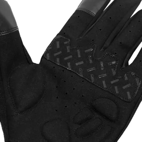 GymBeam Full-Finger Fahrradhandschuhe Touch Leder Mesh