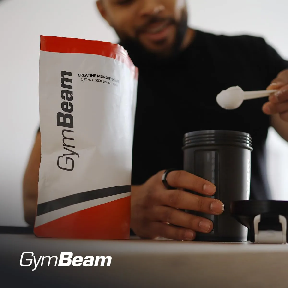 GymBeam Creatin Monohydrat Pulver 250g geschmacksneutral vegan