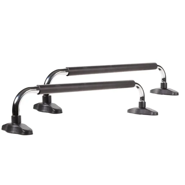 GymBeam Push Parallette Bars Dip-Bars Schwarz 65 cm