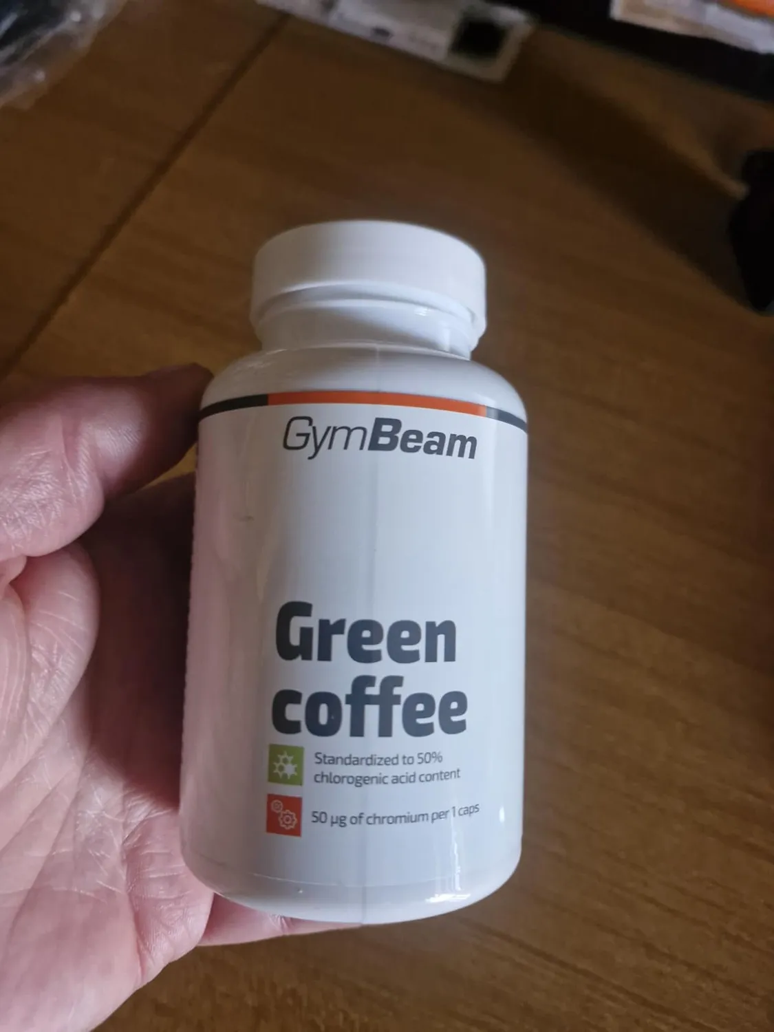 GymBeam Grüner Kaffee-Extrakt Kapseln 120 Stk