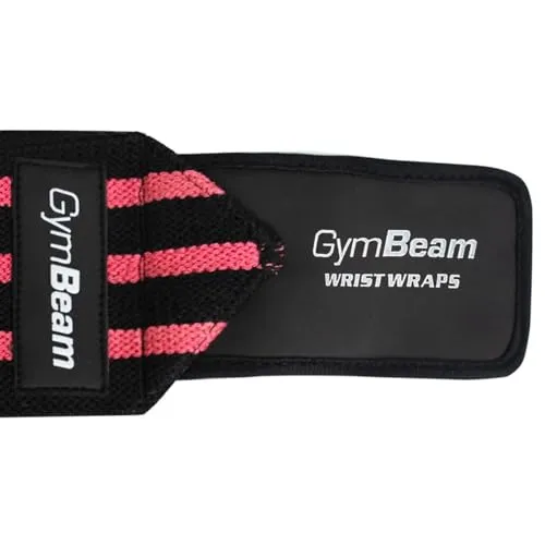 GymBeam Wrist Wraps Handgelenkbandagen Pink Universalgrösse