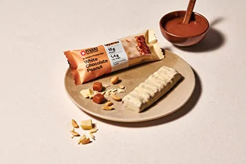MaxiNutrition Premium White Chocolate Peanut Riegel 18x45g