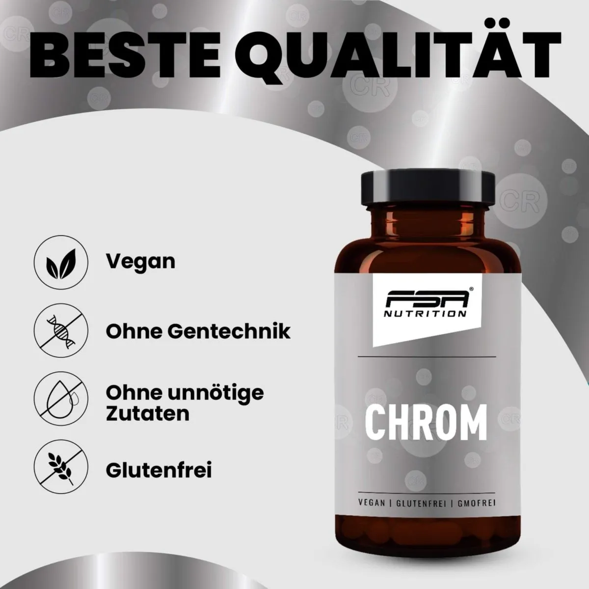 FSA Nutrition Chrom Kapseln 200 µg für die Diät