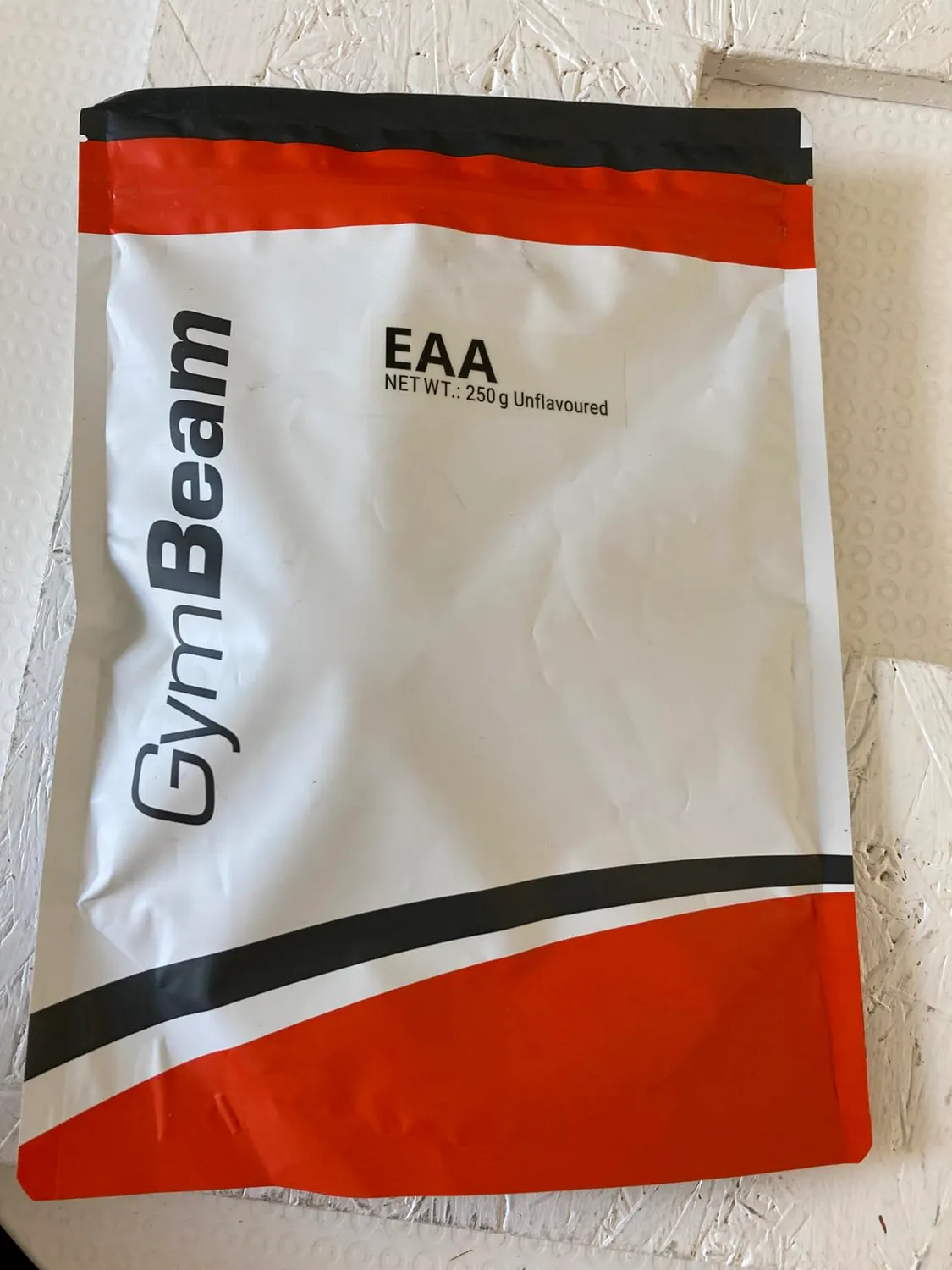GymBeam EAA Pulver Aminosäuren 250 g neutral ohne Geschmack