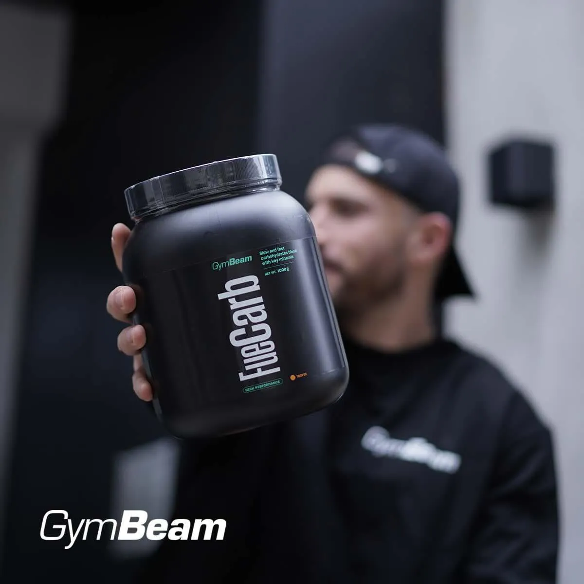 GymBeam FueCarb Pulver 1000 g Tropisch mit Vitargo
