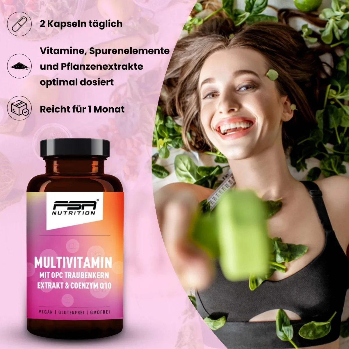 FSA Nutrition Multivitamin OPC Q10 Kapseln Komplex