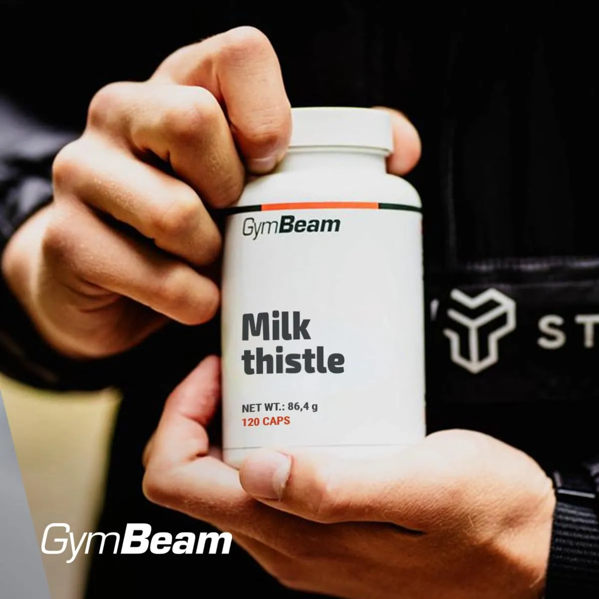GymBeam Mariendistel Kapseln 120 Stück Silymarin