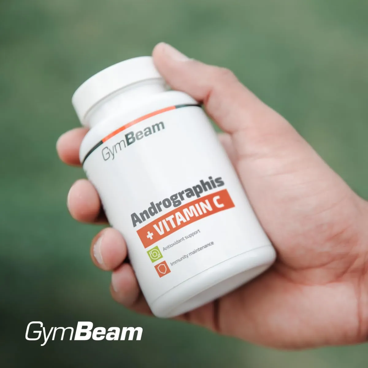 GymBeam Andrographis Kapseln 90 Stk mit Vitamin C vegan