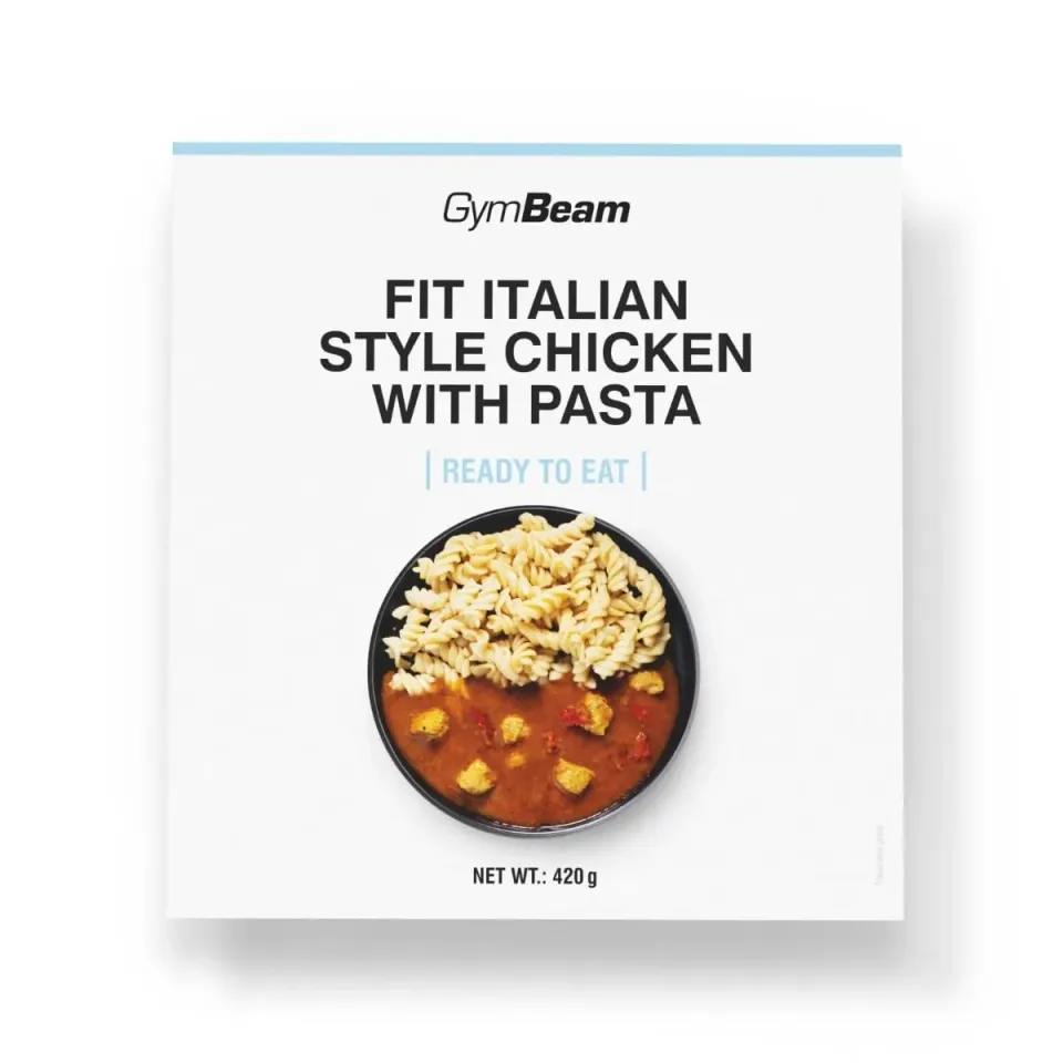 GymBeam FIT Hähnchen mit Nudeln Fertigmahlzeit 420 g proteinreich