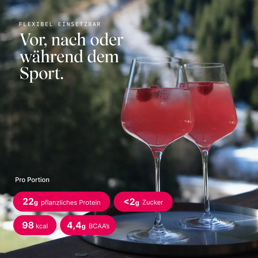 Vetain Vegan Clear Protein Pulver 480g Skiwasser